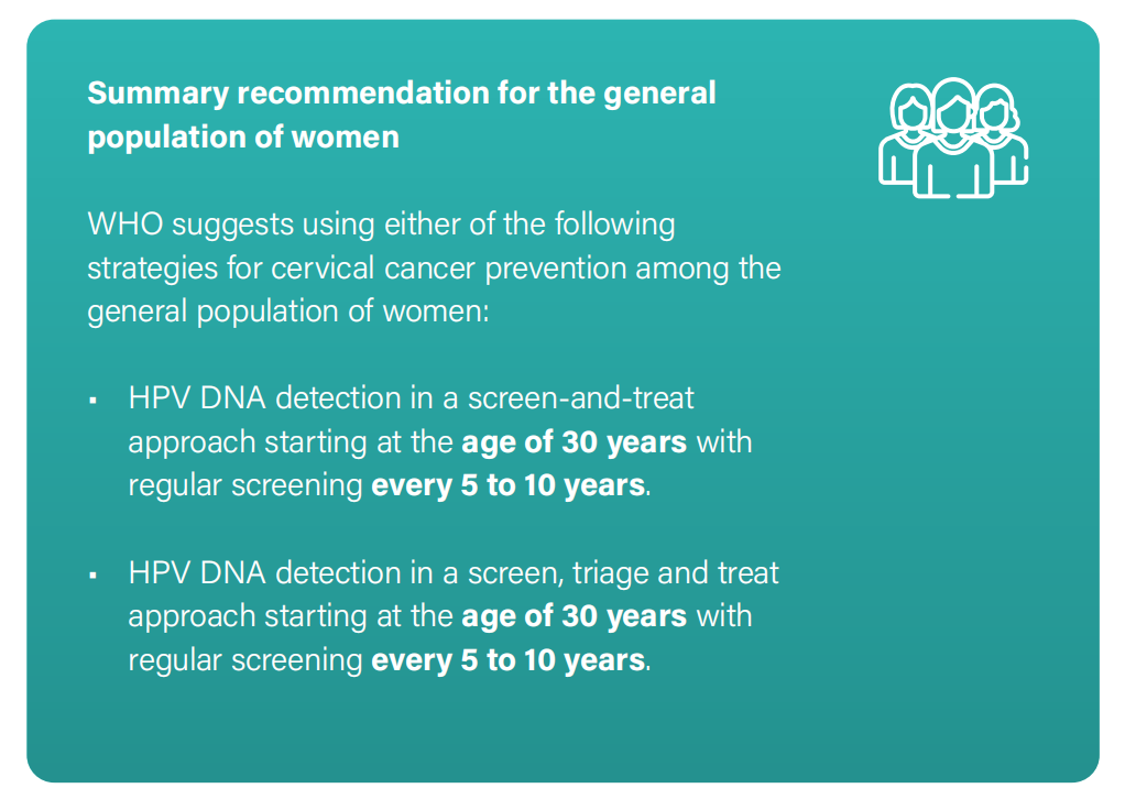 WHO发布宫颈癌防治新版指南，「推荐HPV-DNA 检测为宫颈癌首选筛查方法」